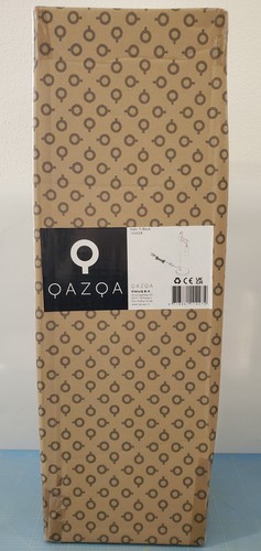 Qazqa land tischlampe - land, schwarz