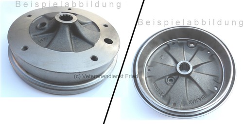 Bremstrommel hinten loch - 2x, 5-loch