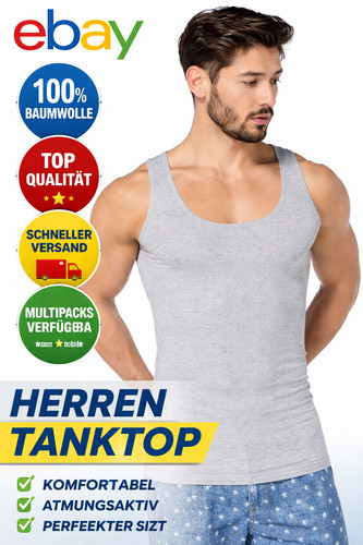 Herren unterhemd feinripp - unterhemd,