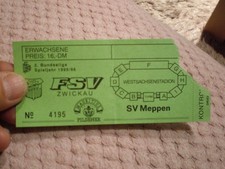 Ticket / Tageskarte    FSV