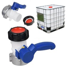 IBC Adapter Klappenhahn Tank