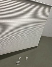 IKEA HOPPVALS Waben-Jalousie Rollo Plissee, Weiß, 100x155 Cm Vorhang Rollo