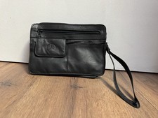Mercedes leder clutch schwarz - mercedes,