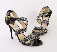 Jimmy Choo Black White Louise