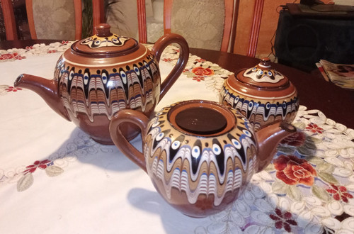 Bulgarische keramik kannen - keramik, ,