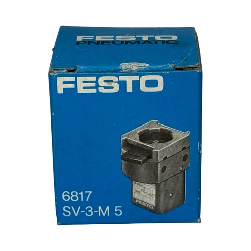 Festo m5 6817 - festo, sv-3-m5