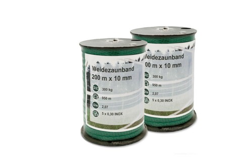 Weidezaunbreitband 200m - weidezaunbreitband,,