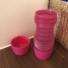 Tupperware  Sportfreund C 93 mit 415 ml pink mit Ersatzteil -ohne Trinkdeckel