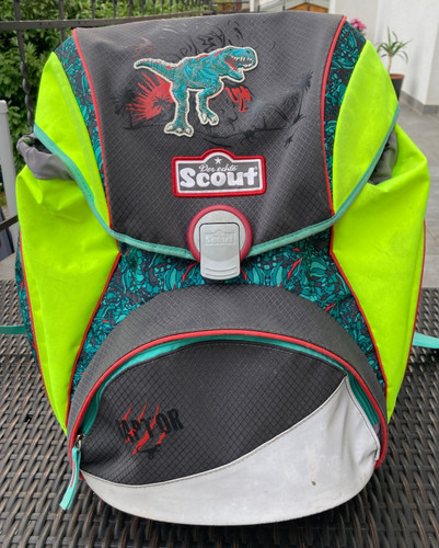 Scout schulranzen dino raptor - schulranzen,