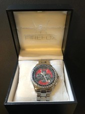 FIREFOX CARBON RACER FFS15 Herren- Armbanduhr mit Seiko Werk Chronograph 10 ATM