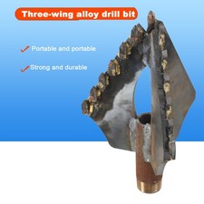 3 Flügel Brunnenbohren Bohrer