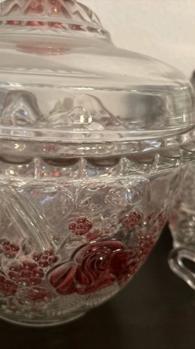 Walther glas bowle set - glas, vintage