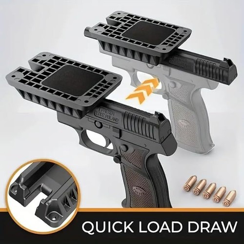 Gun magnet mount quick draw - gun,