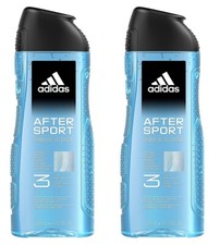 ✅ Adidas After Sport Duschgel Herren  Shower Gel Haar Körper Shampoo 2x 400ml ✅