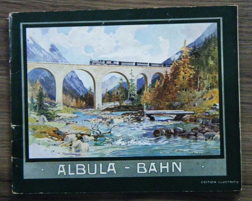Albula bahn souvenir album - bahn, souvenir-album