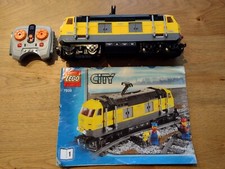 Lego® City Eisenbahn - aus 7939 Set 1 - Gelbe Lok - mit Fernbedienung + BA