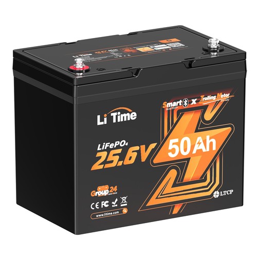 Litime 24v 50ah bluetooth - 24v,