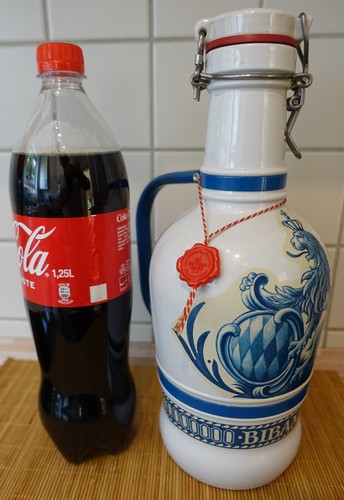 Bierflasche liter bayern - bayern, "