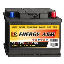 HR-Energy 70Ah AGM Batterie