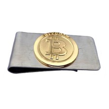 Geldklammer BTC coin Geldclip