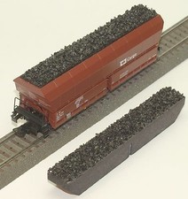 040 H0 Ladegut Piko Selbstentladewagen Falns 176 54674,  54673, Steinkohle, OVP