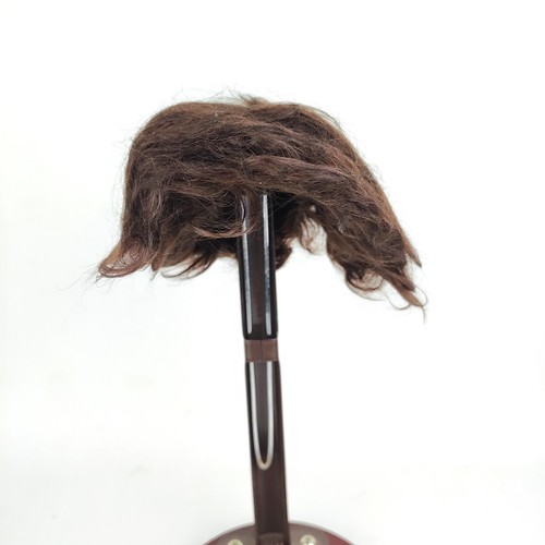 Vintage dunkelbraune mohair - vintage,