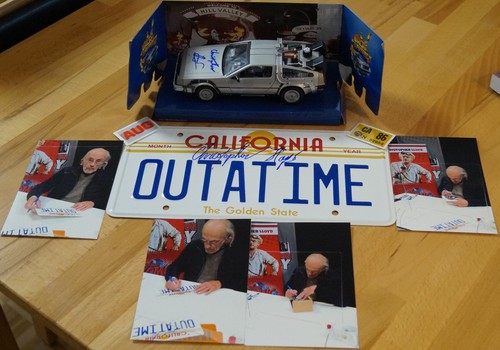 Christopher lloyd autogramm - lloyd,
