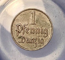 1 Pfennig  1930  Freie Stadt Danzig  J D 2  vz