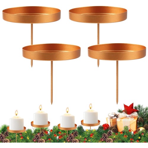 Adventskranz kerzenhalter set - adventskranz,