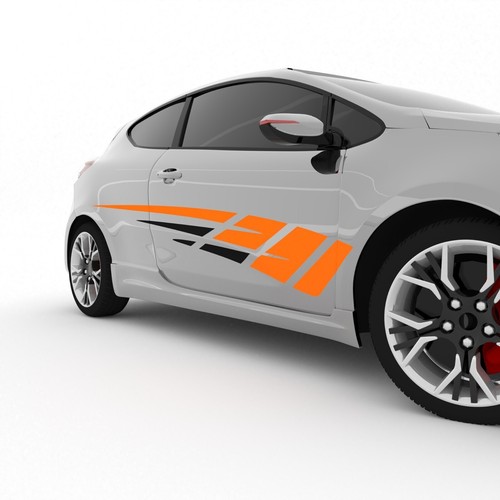 Seitenaufkleber auto 2x - seitenaufkleber, |