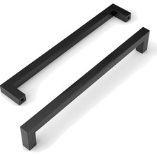 Möbelgriffe Edelstahl Schwarz