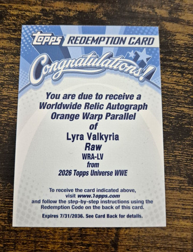 Wwe topps universe 2026 - topps,