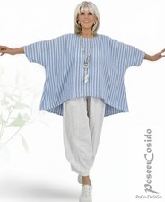Lagenlook überwurf tunika - ,