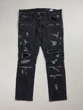 Just Cavalli Herren Designer Distressed Denim Jeans Gr.52