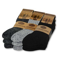 6 Paar Norweger Socken