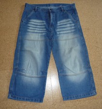 Jeans - Herren Jeans, 2/3 Hose, Knickerbocker, Freizeithose, leger,blau,Größe 52