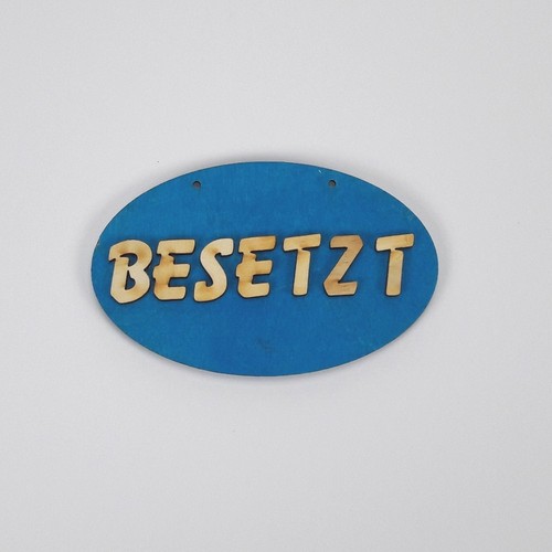 Badezimmerschild besetzt frei - besetzt,