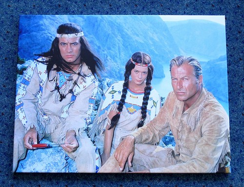 Fotoleinwand winnetou old - winnetou,