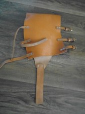 HELLBRAUNER LEDER BEINSCHUTZ BRITISCHE ARMEE AUSGABE