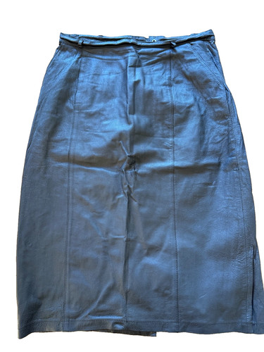 Vintage lederrock m mit - lederrock,, m,