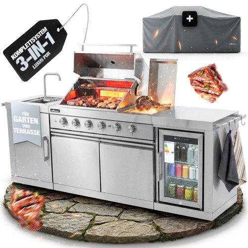 Outdoor küche gasgrill - outdoor,