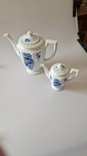 Rosenthal Maria  blaue Blume  Kaffeekanne  und  Moccakanne