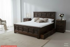 200x160 cm Holz handgeschnitzt