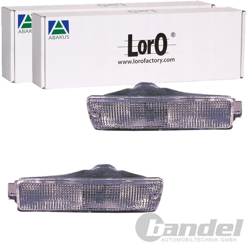 Blinker satz rauch - 2x, grau