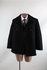 Mil-Tec schwarze US Navy Deck Jacke Gr.X-small Wollmischung Top Zustand