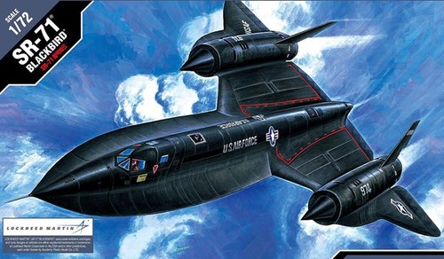 Academy 12448 72 sr 71 - academy, sr-71