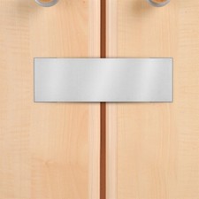 Reer Verschlußstreifen weiß Universal Kindersicherung Schrankschloss