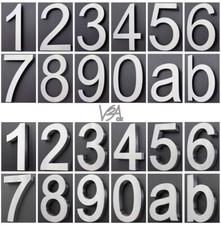 Hausnummer Edelstahl V2A