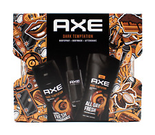 Axe Geschenkset Dark Temptation Duschgel 250ml + Deo 150ml + Aftershave 100ml