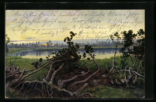 Künstler heinrich - künstler-ak,